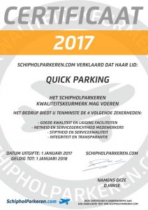 certificaat-quick-parking
