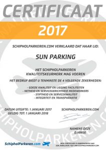 certificaat-sun-parking