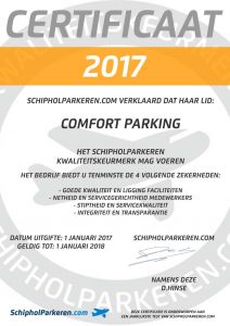 certificaat-comfort-parking