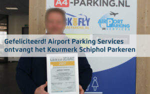 airport parking services keurmerk schiphol parkeren